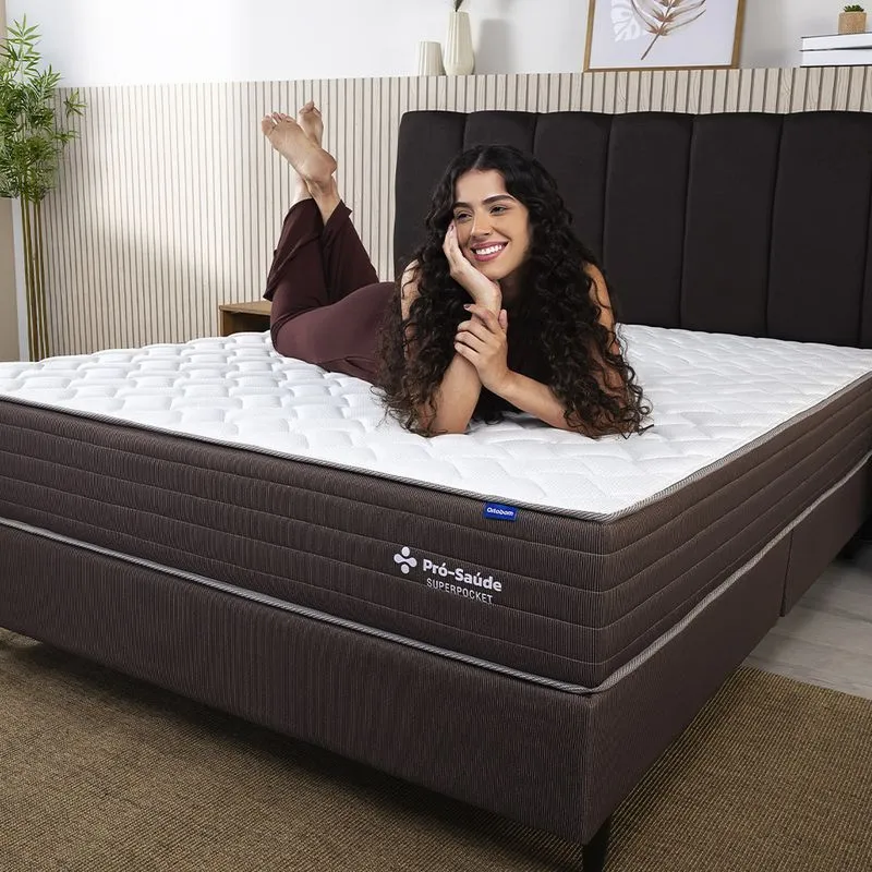 Colchão Ortobom Pró Saúde Super Pocket em promoção